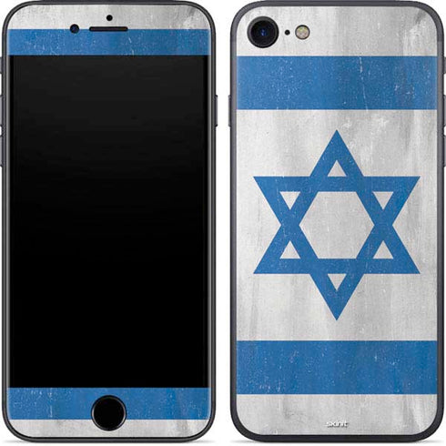 Israel Flag Distressed iPhone 7 Skin